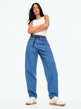 Jeans Chambray Baggy Fit
