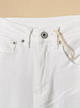 Pantalone denim a palazzo leggermente zampetta Elara